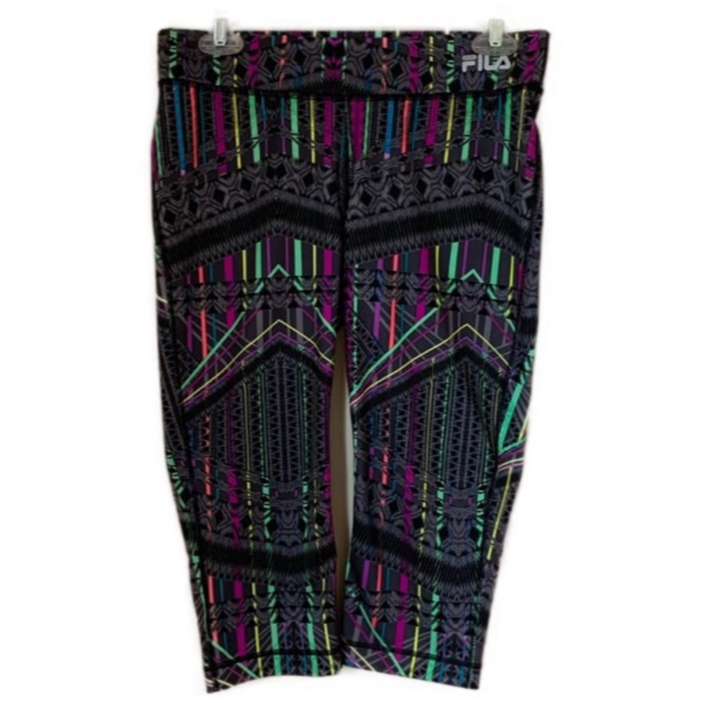 Fila Sport Running Multicolored Leggings Size S